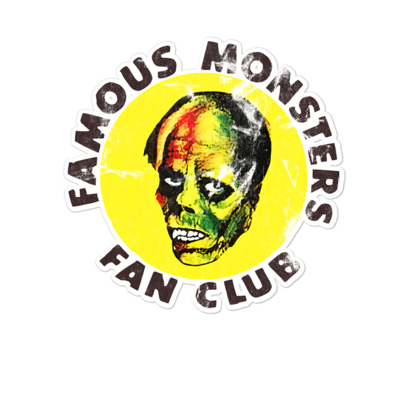 Famous Monsters Fan Club       Vintage 60s Horror Sticker | Artistshot