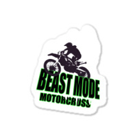 Motorcross Rider Biker Stars Sticker | Artistshot