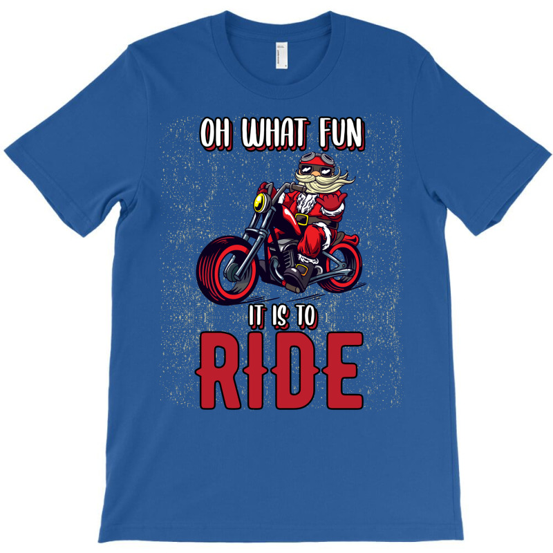 Christmas Biker Santa Claus Motorcycle Boy T-shirt | Artistshot