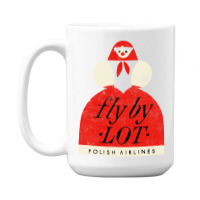 Fly By Lot Polish Airline   Faded Vintage Style (1 15 Oz Coffee Mug | Artistshot