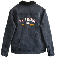 R.d. Trucking Inc. Unisex Sherpa-lined Denim Jacket | Artistshot