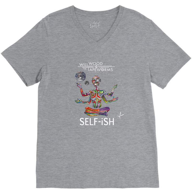 Selfish Self Ish Will Wood V-Neck Tee by kaziwakoobasv | Artistshot