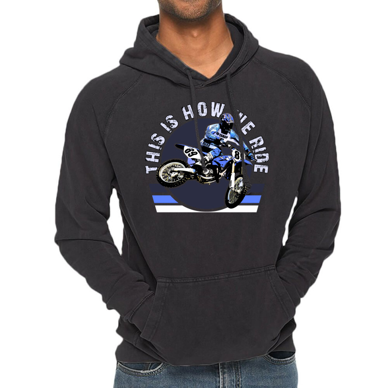 Motocross Dirt Bike Racing Sport Motocross Rider Vintage Hoodie | Artistshot