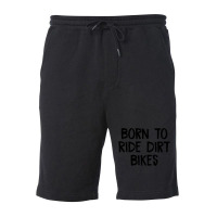 Born To Ride Dirt Bikes Stars Fleece Short | Artistshot