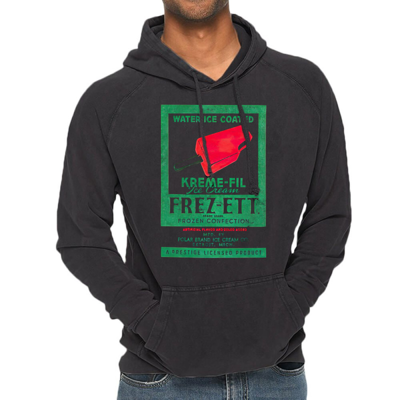 Frez Ett     Retro 70s Popsicle Aesthetic Vintage Hoodie | Artistshot