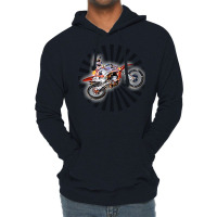 Dirt Bike Jump Or Motocross Jump Mx Or Motorcycle Lightweight Hoodie | Artistshot