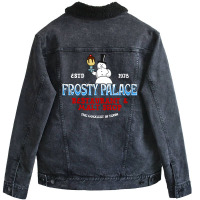 Frosty Palace Unisex Sherpa-lined Denim Jacket | Artistshot