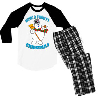 Frosty The Snowman (1) Men's 3/4 Sleeve Pajama Set | Artistshot