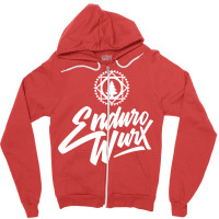 Enduro Wurx Racing Blue Zipper Hoodie | Artistshot