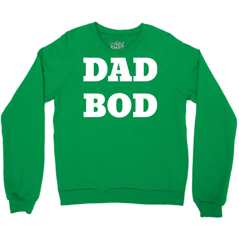 Dad Bod Gym Workout Hipster Crewneck Sweatshirt by loretzexson | Artistshot