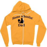 Home Schooling Dad For Athome Teacher Cute Zipper Hoodie | Artistshot