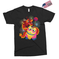 Lion And Dragon Dance Exclusive T-shirt | Artistshot