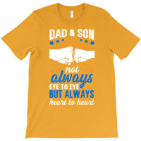 Dad Son Eye Heart Father Faustschlag Fathers Day B T-shirt | Artistshot