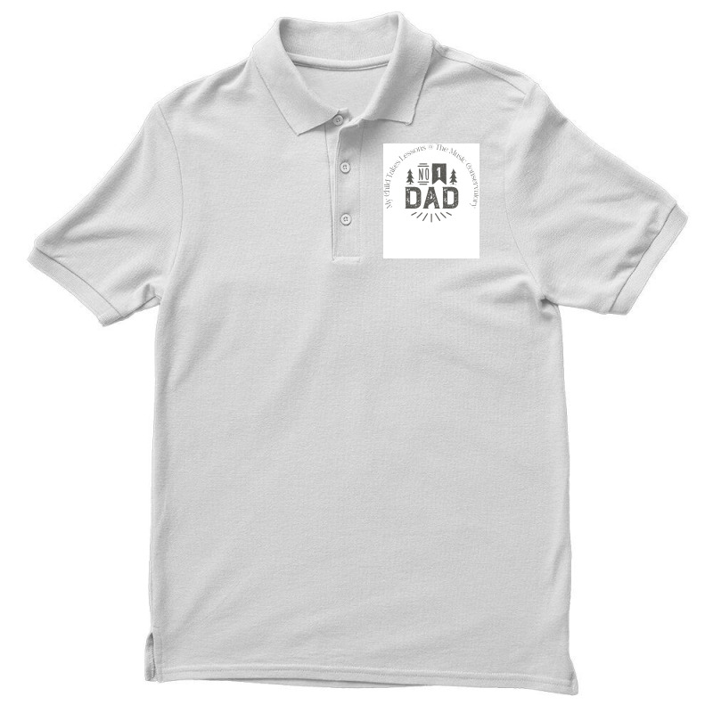 Number 1 Dad Love Men's Polo Shirt by azenirlongua | Artistshot