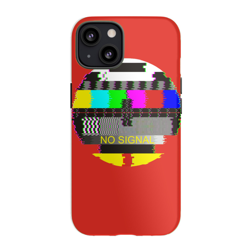 Retro Tv Test Card Glitched No Signal Iphone 13 Case | Artistshot