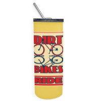 Mountain Bike And Dirt Bike Mountain Biking Stars Skinny Tumbler | Artistshot