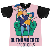 Girls Dad Girl Graphic T-shirt | Artistshot