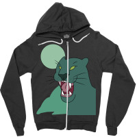 Panther Shirt Zipper Hoodie | Artistshot