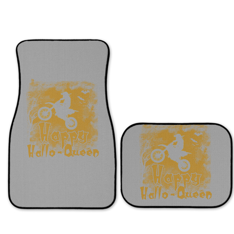 Women Motocross Happy Halloqueen Stars Full Set Car Mats | Artistshot