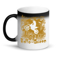 Women Motocross Happy Halloqueen Stars Magic Mug | Artistshot