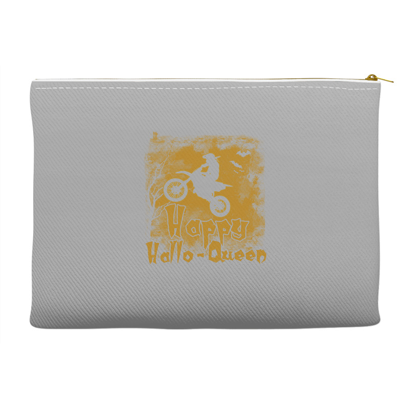 Women Motocross Happy Halloqueen Stars Accessory Pouches | Artistshot