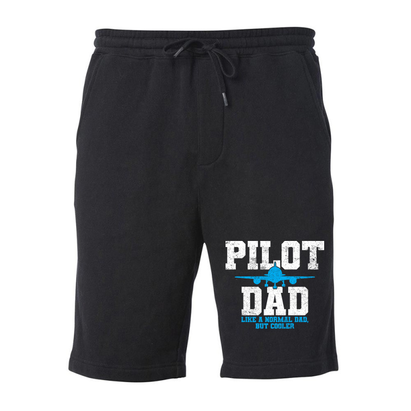 Pilot Dad Vintage Cute Fleece Short by loretzexson | Artistshot