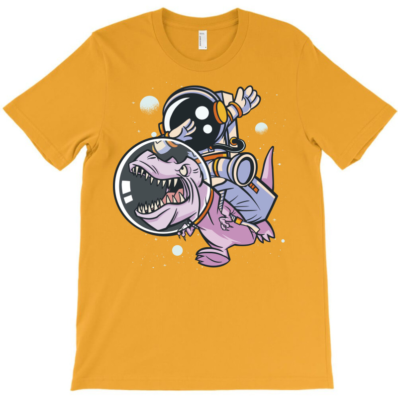 Astronaut Dabbing On Trex 80s T-shirt | Artistshot