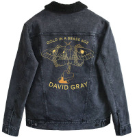 New David Gray In A Tour 2019 Unisex Sherpa-lined Denim Jacket | Artistshot