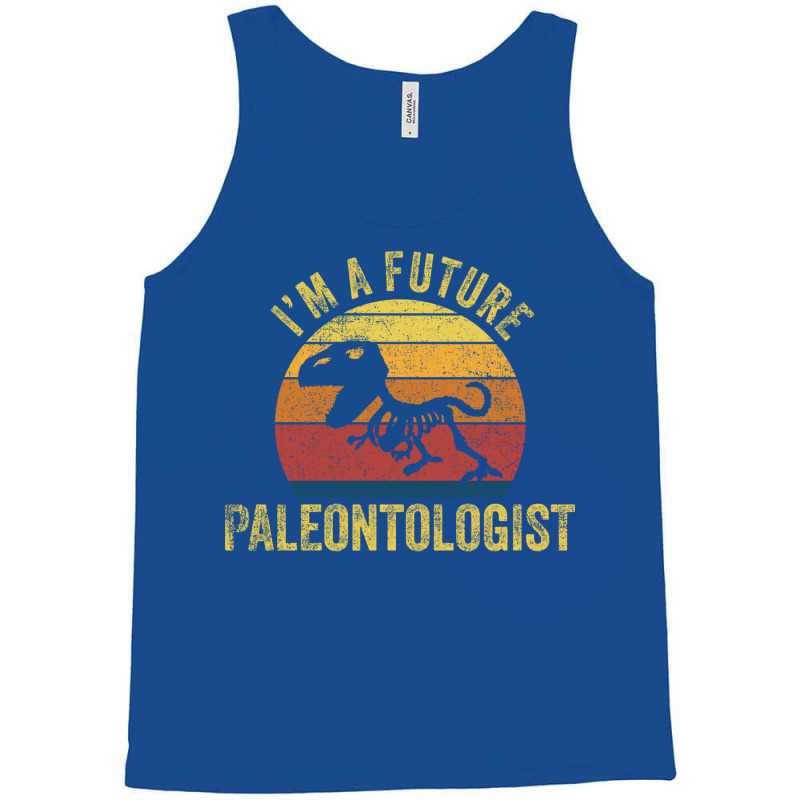 Future Paleontologist Vintage Aesthetic Tank Top | Artistshot