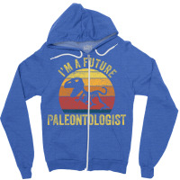 Future Paleontologist Vintage Aesthetic Zipper Hoodie | Artistshot