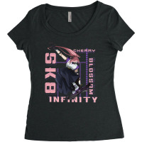 Sk8 The Infinity   Cherry Blossom   Anime Women's Triblend Scoop T-shirt | Artistshot