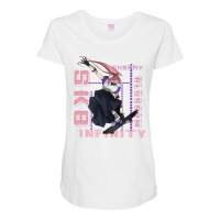 Sk8 The Infinity   Cherry Blossom   Anime Maternity Scoop Neck T-shirt | Artistshot