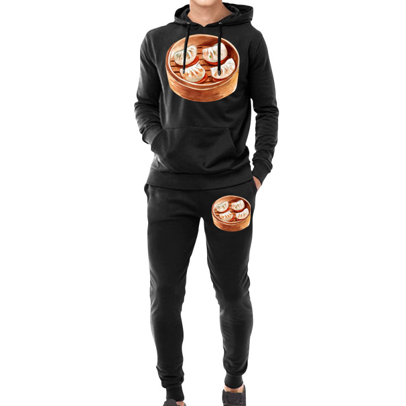 Chinese Dumplings Humor Hoodie & Jogger Set | Artistshot