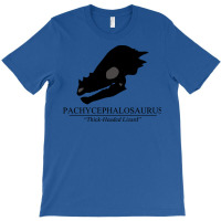 Pachycephalosaurus Skull Blue T-shirt | Artistshot