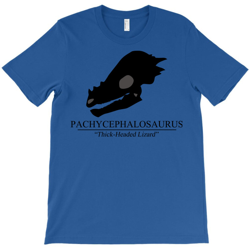 Pachycephalosaurus Skull Blue T-shirt | Artistshot