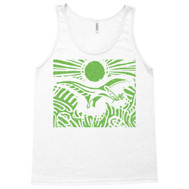 Pterosaurus Flight Dinosaur Dino Dinosaurs Quote Tank Top | Artistshot