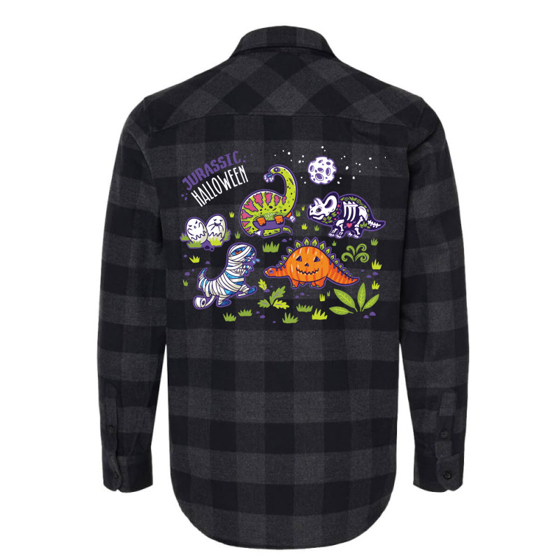 Jurassic Halloween Gift Flannel Shirt | Artistshot