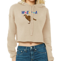 Weka Native New Zealand Bird Cropped Hoodie | Artistshot