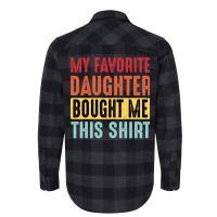 Dad  Dad And Daughter  My Favorite Daughter  Yello Flannel Shirt | Artistshot