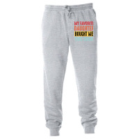 Dad  Dad And Daughter  My Favorite Daughter  Yello Unisex Jogger | Artistshot