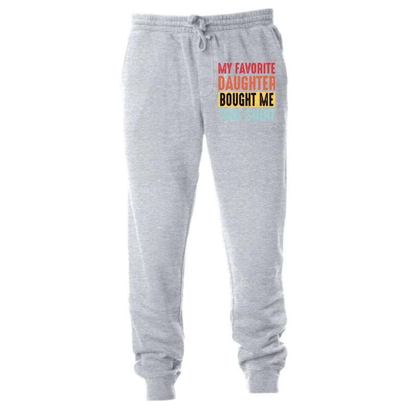 Dad  Dad And Daughter  My Favorite Daughter  Yello Unisex Jogger | Artistshot