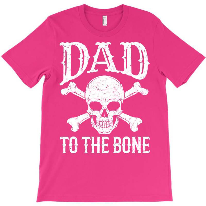 Dad  Dad To The Bone Yellow T-shirt | Artistshot