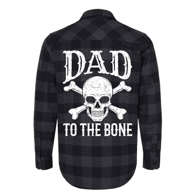 Dad  Dad To The Bone Yellow Flannel Shirt | Artistshot