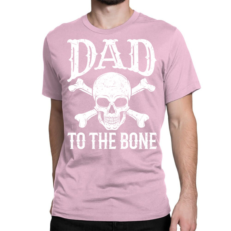 Dad  Dad To The Bone Yellow Classic T-shirt | Artistshot