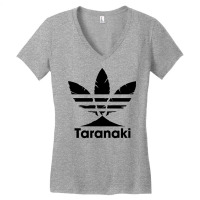 Taranaki (black) Women's V-neck T-shirt | Artistshot