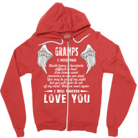 Dad I Miss You And I Will Forever Love You T  Fath Zipper Hoodie | Artistshot