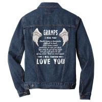 Dad I Miss You And I Will Forever Love You T  Fath Men Denim Jacket | Artistshot