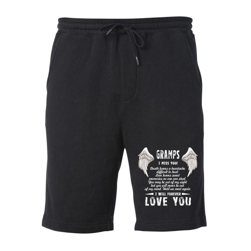 Dad I Miss You And I Will Forever Love You T  Fath Fleece Short | Artistshot