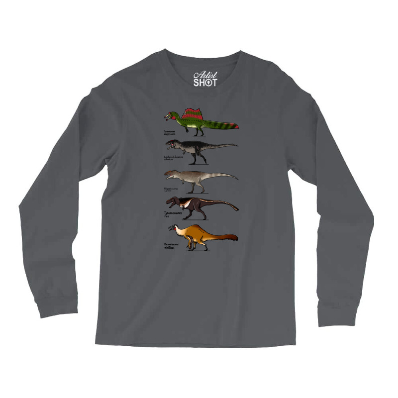 Big Theropods Aesthetic Long Sleeve Shirts | Artistshot