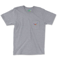 Compsognathus In Watercolor Boy Pocket T-shirt | Artistshot